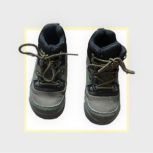 Toddler Boots Army Green Olive and Black Size 10 Gender Neutral